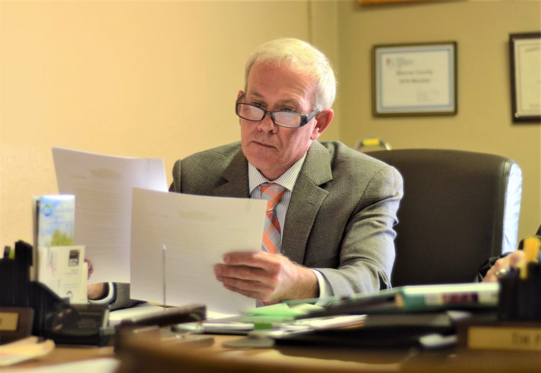 Monroe County treasurer advises commissioners to halt projects until